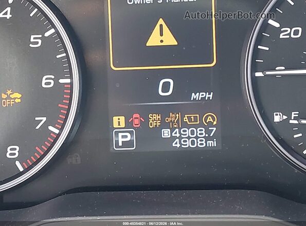 JF2GUHDC8S8345207 2025 SUBARU CROSSTREK Серый 