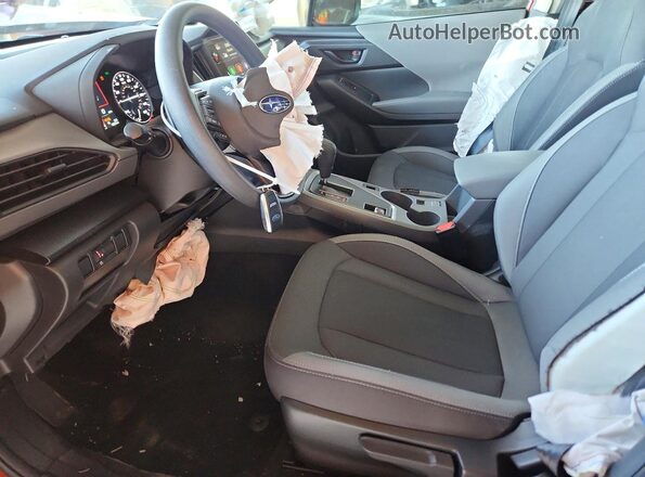 JF2GUHDC8SH203570 2025 SUBARU CROSSTREK Оранжевый Вид салона спереди