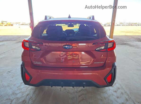 JF2GUHDC8SH203570 2025 SUBARU CROSSTREK Оранжевый Вид сзади