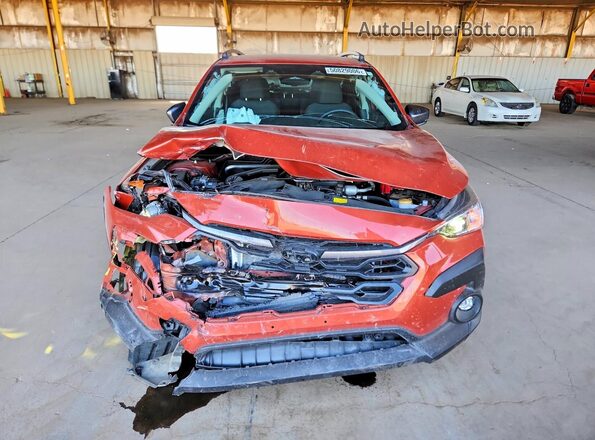 JF2GUHDC8SH203570 2025 SUBARU CROSSTREK Оранжевый Вид спереди