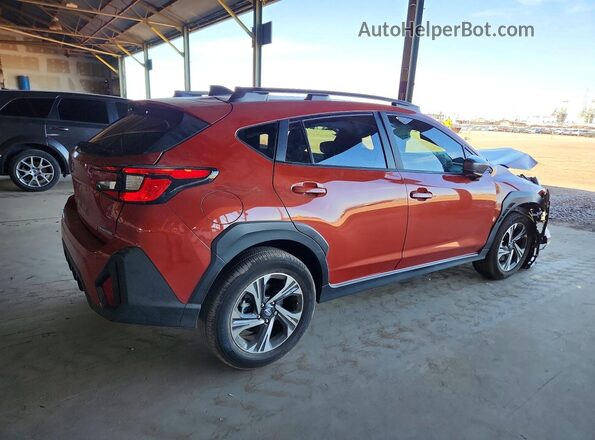 JF2GUHDC8SH203570 2025 SUBARU CROSSTREK Оранжевый Задняя правая четверть