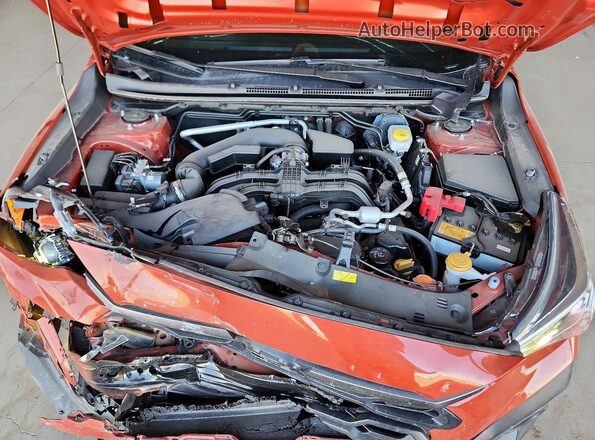 JF2GUHDC8SH203570 2025 SUBARU CROSSTREK Оранжевый Вид задней части салона