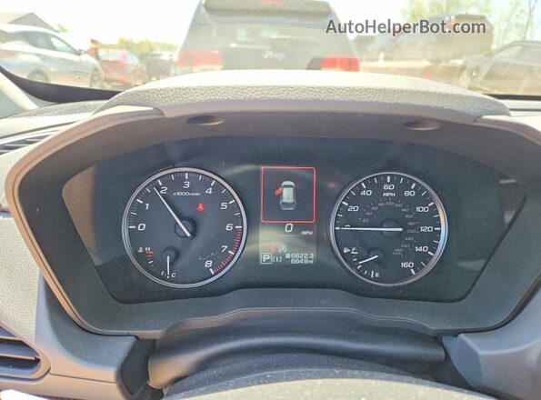 JF2GUHDC8SH267673 2025 SUBARU CROSSTREK Gray Vista del cuadro de instrumentos