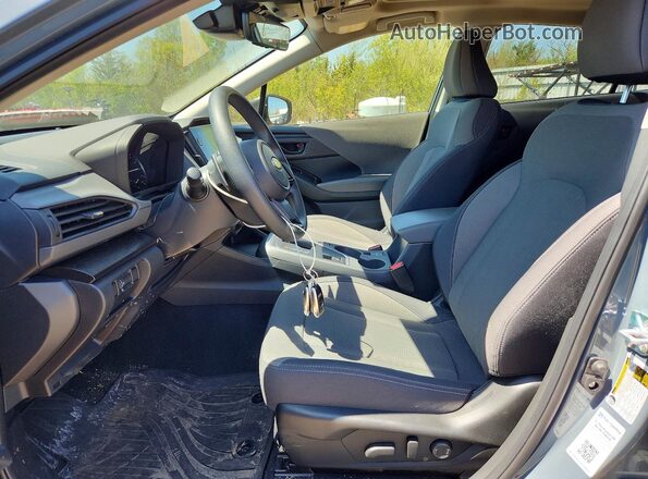 JF2GUHDC8SH267673 2025 SUBARU CROSSTREK Gray Vista interior delantera