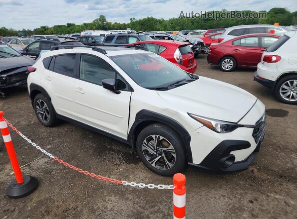 JF2GUHDC8SH295795 2025 SUBARU CROSSTREK White Przód prawy