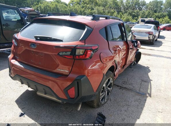 JF2GUHDC8SH296459 2025 SUBARU CROSSTREK Orange Trasero derecho