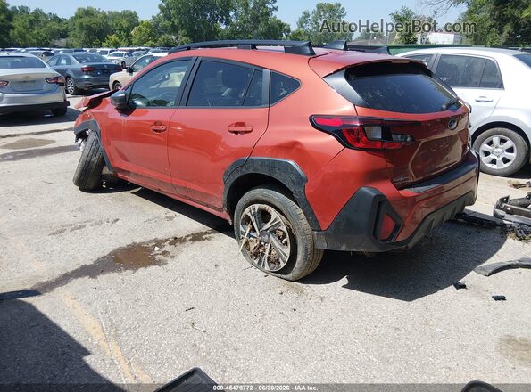 JF2GUHDC8SH296459 2025 SUBARU CROSSTREK Orange Trasero izquierdo