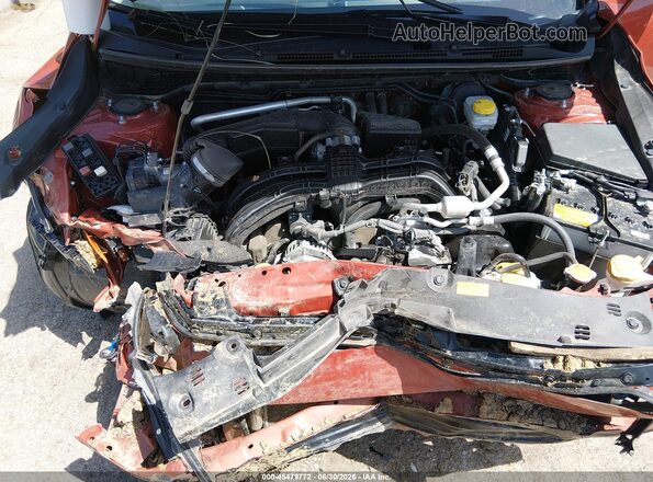 JF2GUHDC8SH296459 2025 SUBARU CROSSTREK Orange Vista trasera