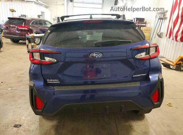 JF2GUHDC9S8211712 2025 SUBARU CROSSTREK Blue Vista trasera