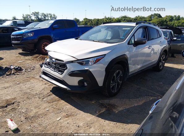 JF2GUHDC9SH331946 2025 SUBARU CROSSTREK White Przód lewy