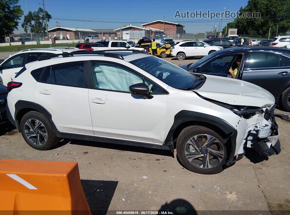 JF2GUHDC9SH331946 2025 SUBARU CROSSTREK White Widok wnętrza z tyłu