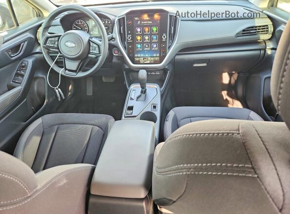 JF2GUHDCXS8299895 2025 SUBARU CROSSTREK Blue Widok deski rozdzielczej