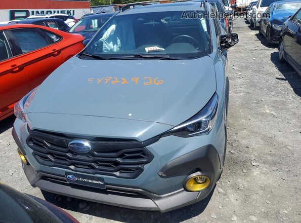 JF2GUHFC4RH265104 2024 SUBARU CROSSTREK Gray Դիմացի տեսք