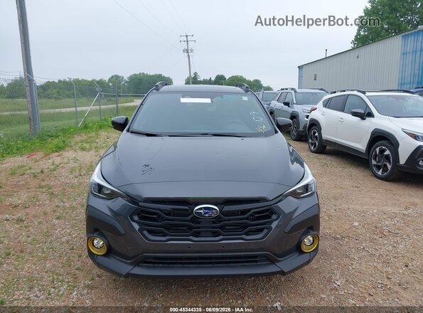 JF2GUSGDXT8208806 2026 SUBARU CROSSTREK Gray Instrument cluster view