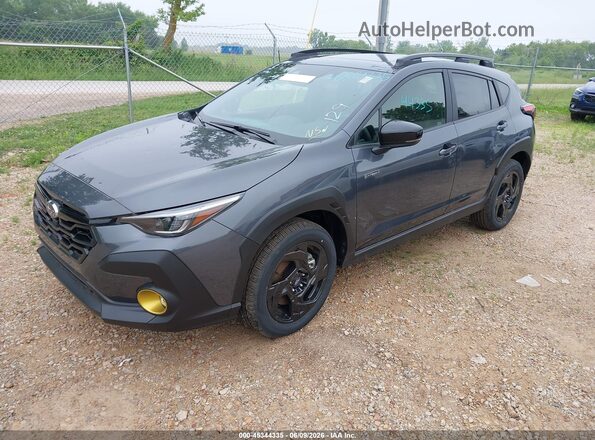 JF2GUSGDXT8208806 2026 SUBARU CROSSTREK Gray Front left