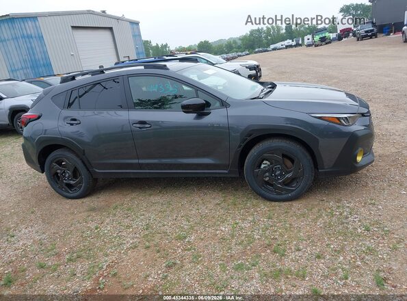 JF2GUSGDXT8208806 2026 SUBARU CROSSTREK Gray Rear interior view
