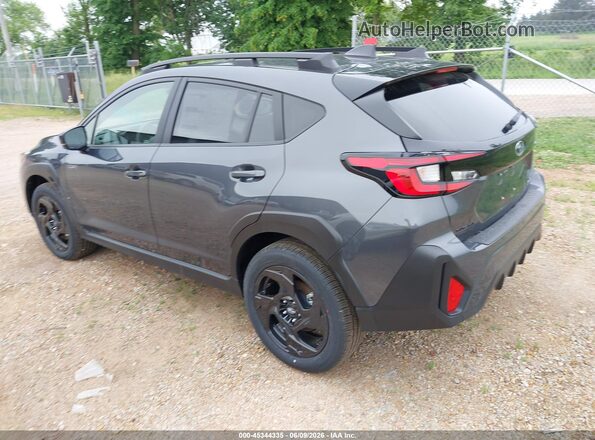 JF2GUSGDXT8208806 2026 SUBARU CROSSTREK Gray Rear left