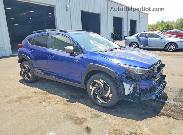 JF2GUSND4T8233428 2026 SUBARU CROSSTREK Blue Передня права чверть