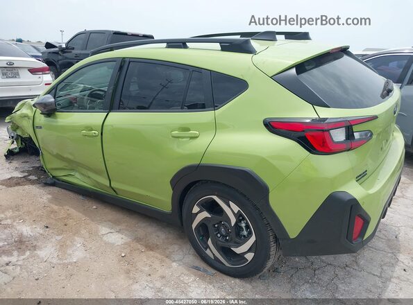 JF2GUSND7T8227087 2026 SUBARU CROSSTREK Зеленый Задняя левая четверть