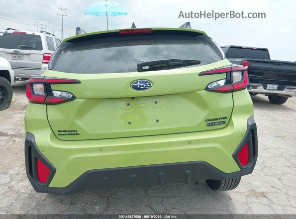 JF2GUSND7T8227087 2026 SUBARU CROSSTREK Зеленый 