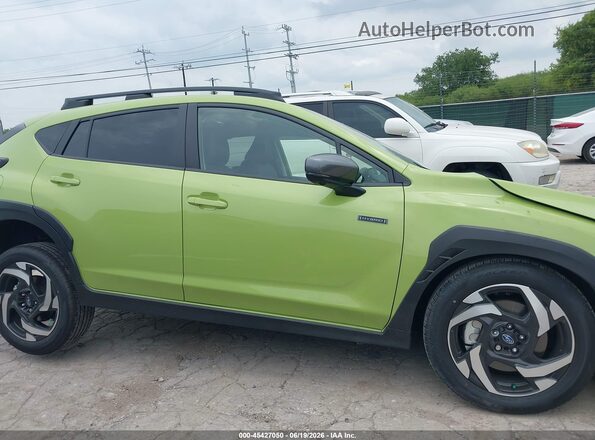 JF2GUSND7T8227087 2026 SUBARU CROSSTREK Зеленый Панорамный вид салона 360°