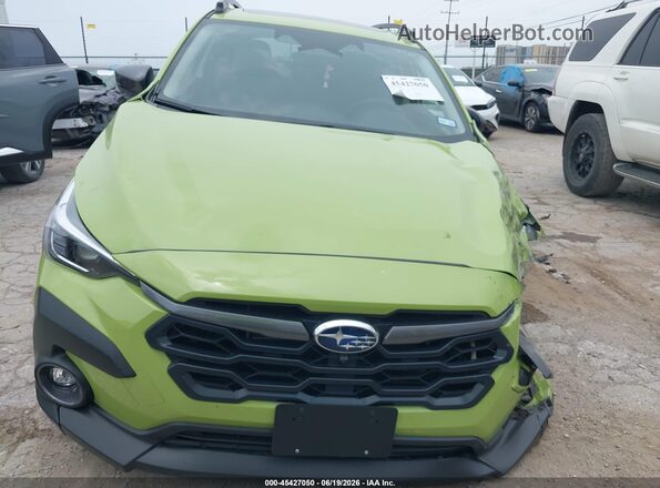 JF2GUSND7T8227087 2026 SUBARU CROSSTREK Зеленый Вид задней части салона