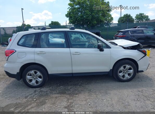 JF2SJAAC1JG546949 2018 SUBARU FORESTER Белый Вид задней части салона