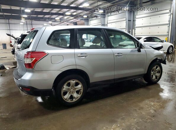 JF2SJAAC4GG452623 2016 SUBARU FORESTER Silver Rear right