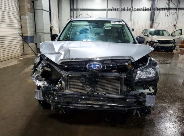 JF2SJAAC4GG452623 2016 SUBARU FORESTER Silver Front view