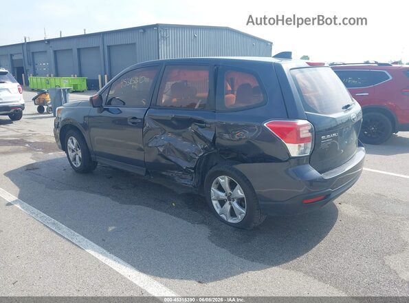 JF2SJAAC4HH535917 2017 SUBARU FORESTER Серый Задняя левая четверть