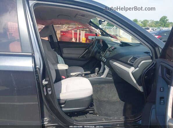 JF2SJAAC4HH535917 2017 SUBARU FORESTER Серый Вид салона спереди
