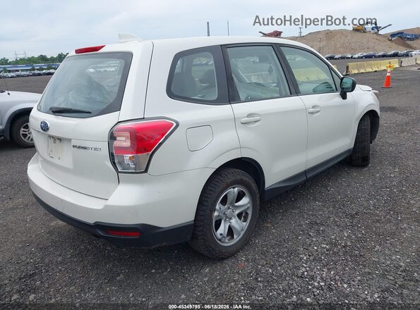 JF2SJAAC4JH542128 2018 SUBARU FORESTER White უკანა მარჯვენა