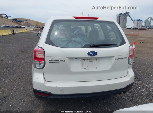 JF2SJAAC4JH542128 2018 SUBARU FORESTER White 