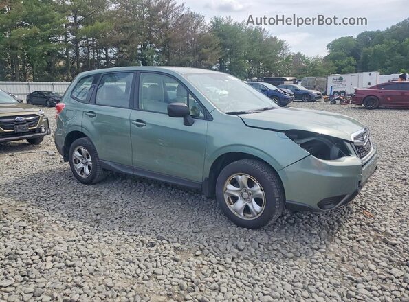 JF2SJAAC7GH483309 2016 SUBARU FORESTER Green Front right