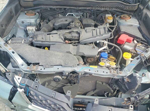 JF2SJAAC7GH483309 2016 SUBARU FORESTER Green Engine compartment view