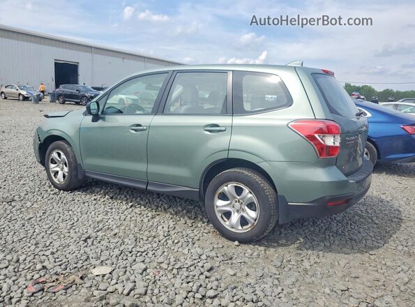 JF2SJAAC7GH483309 2016 SUBARU FORESTER Green Rear left