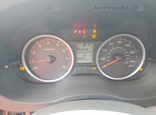 JF2SJAAC7GH483309 2016 SUBARU FORESTER Green Instrument cluster view