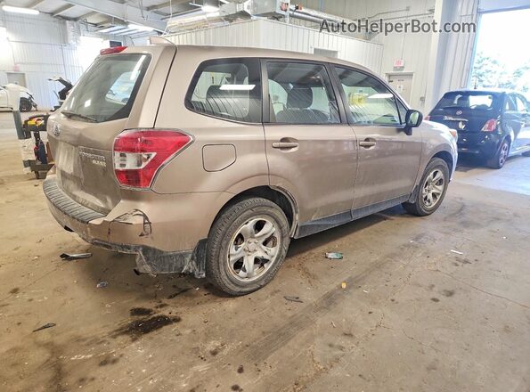 JF2SJAAC8GG504366 2016 SUBARU FORESTER Beige Trasero derecho