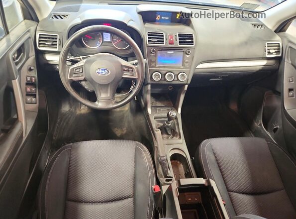 JF2SJAAC8GG504366 2016 SUBARU FORESTER Beige Vista del salpicadero