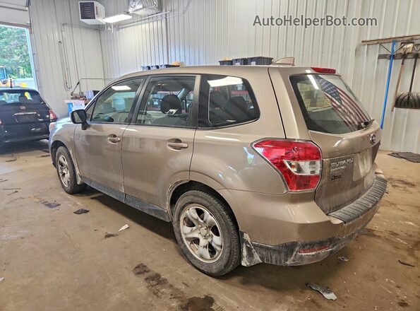 JF2SJAAC8GG504366 2016 SUBARU FORESTER Beige Trasero izquierdo