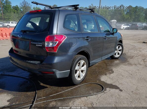 JF2SJABC0GH417263 2016 SUBARU FORESTER Gray Trasero derecho