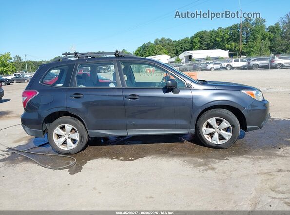 JF2SJABC0GH417263 2016 SUBARU FORESTER Gray Vista interior trasera