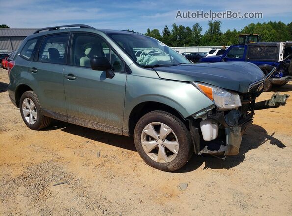 JF2SJABC0GH535572 2016 SUBARU FORESTER Green 