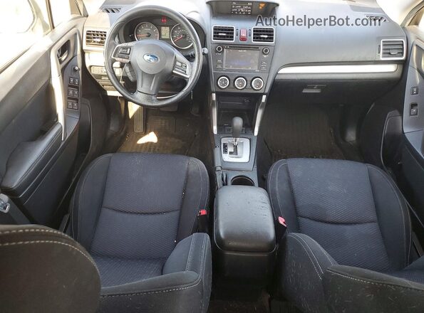JF2SJABC0GH558768 2016 SUBARU FORESTER Серебряный Вид панели приборов