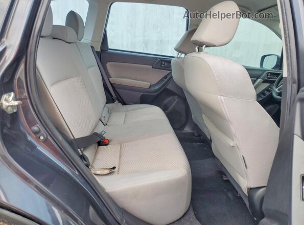JF2SJABC0JH530959 2018 SUBARU FORESTER Gray Սալոնի հետևի տեսք