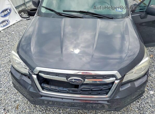 JF2SJABC0JH530959 2018 SUBARU FORESTER Gray Շարժիչի բաժամունքի տեսք