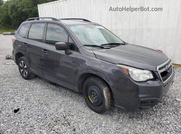 JF2SJABC0JH530959 2018 SUBARU FORESTER Gray 