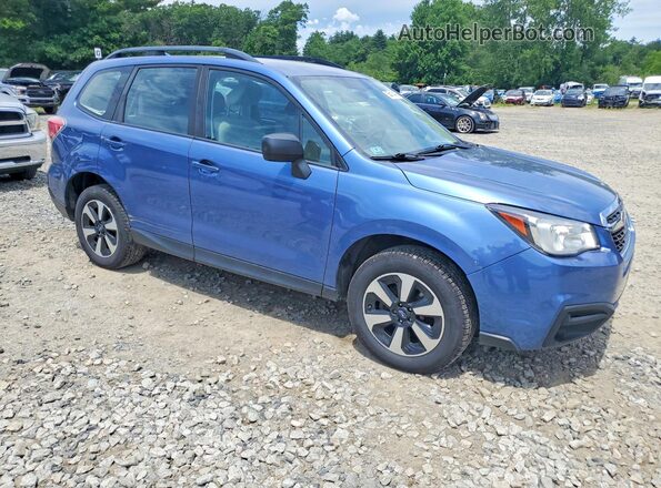 JF2SJABC1HH805846 2017 SUBARU FORESTER Blue Передня права чверть