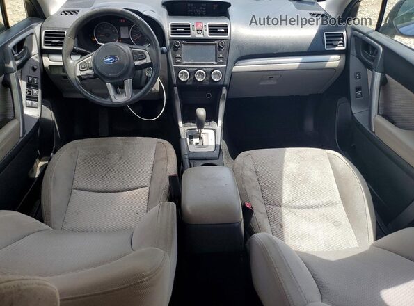 JF2SJABC1HH805846 2017 SUBARU FORESTER Blue Вид панелі приладів