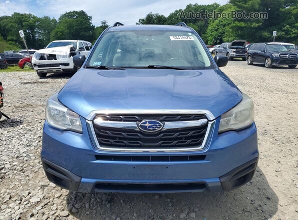 JF2SJABC1HH805846 2017 SUBARU FORESTER Blue Вид спереду